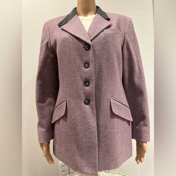 Pendleton Vintage Virgin Wool Pink Blazer - Picture 3 of 11